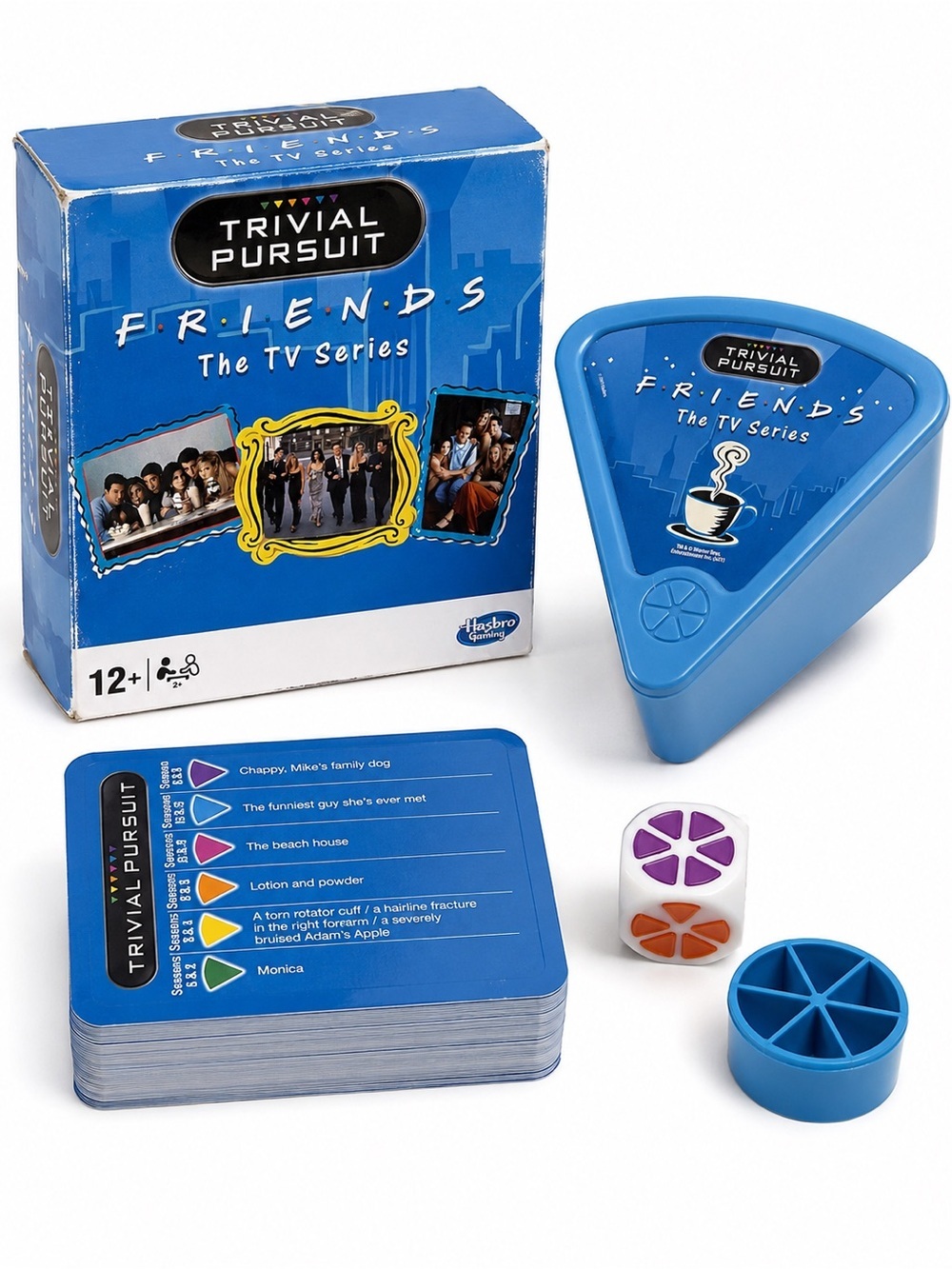 Trivial Pursuit Friends The TV Series Travel Card Game Hasbro Complete